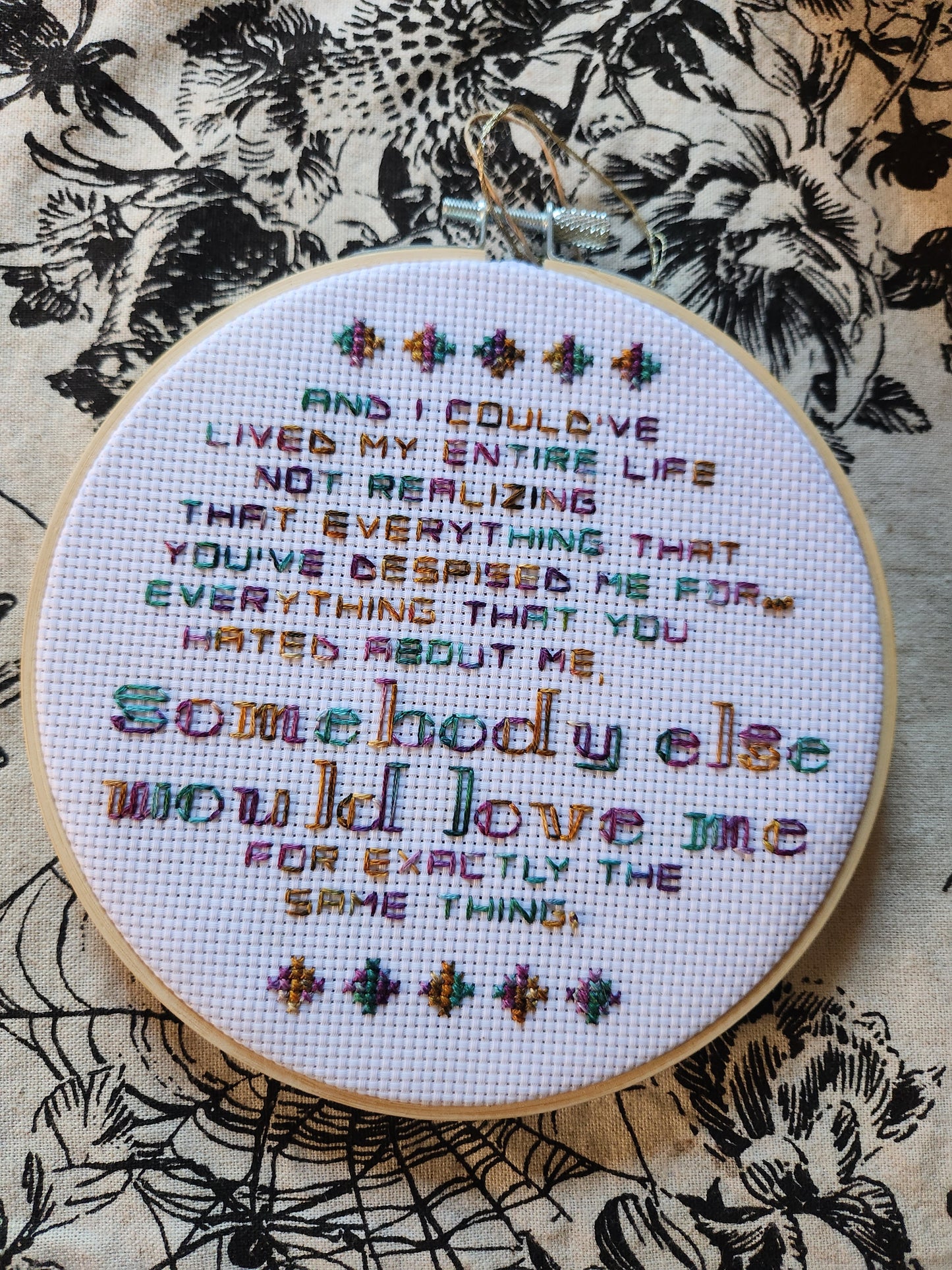 'Scenes From A Marriage' 6-inch hoop