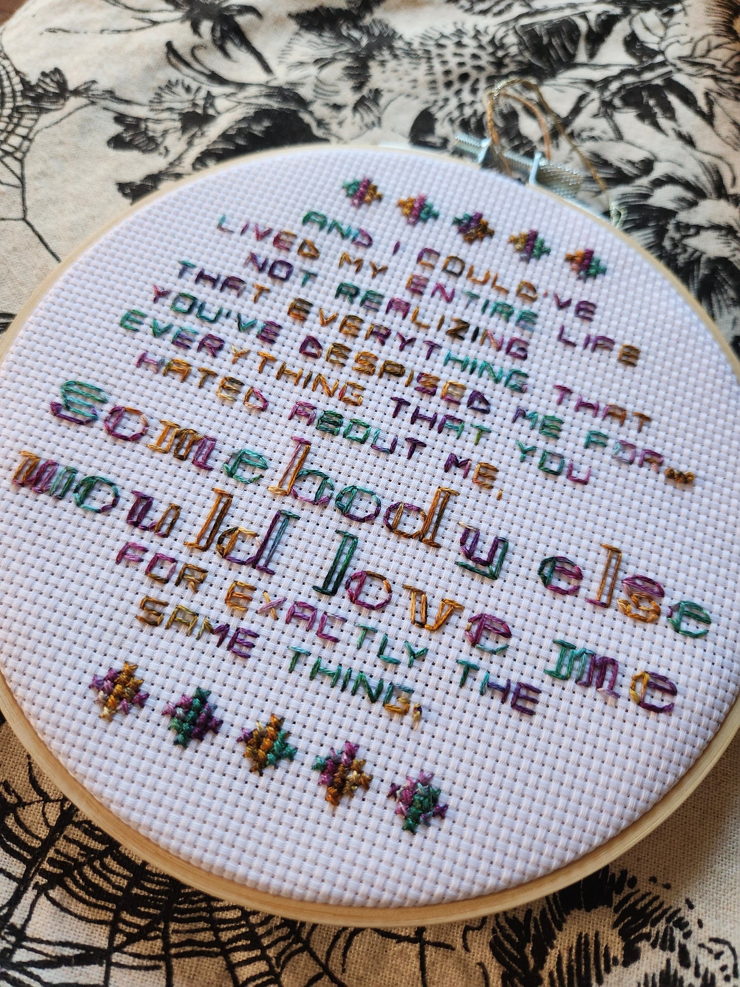 'Scenes From A Marriage' 6-inch hoop