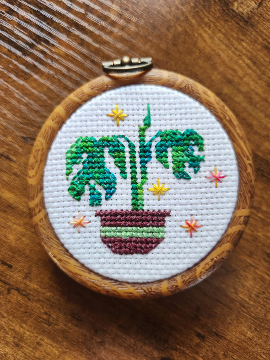 Monstera 3-inch pattern