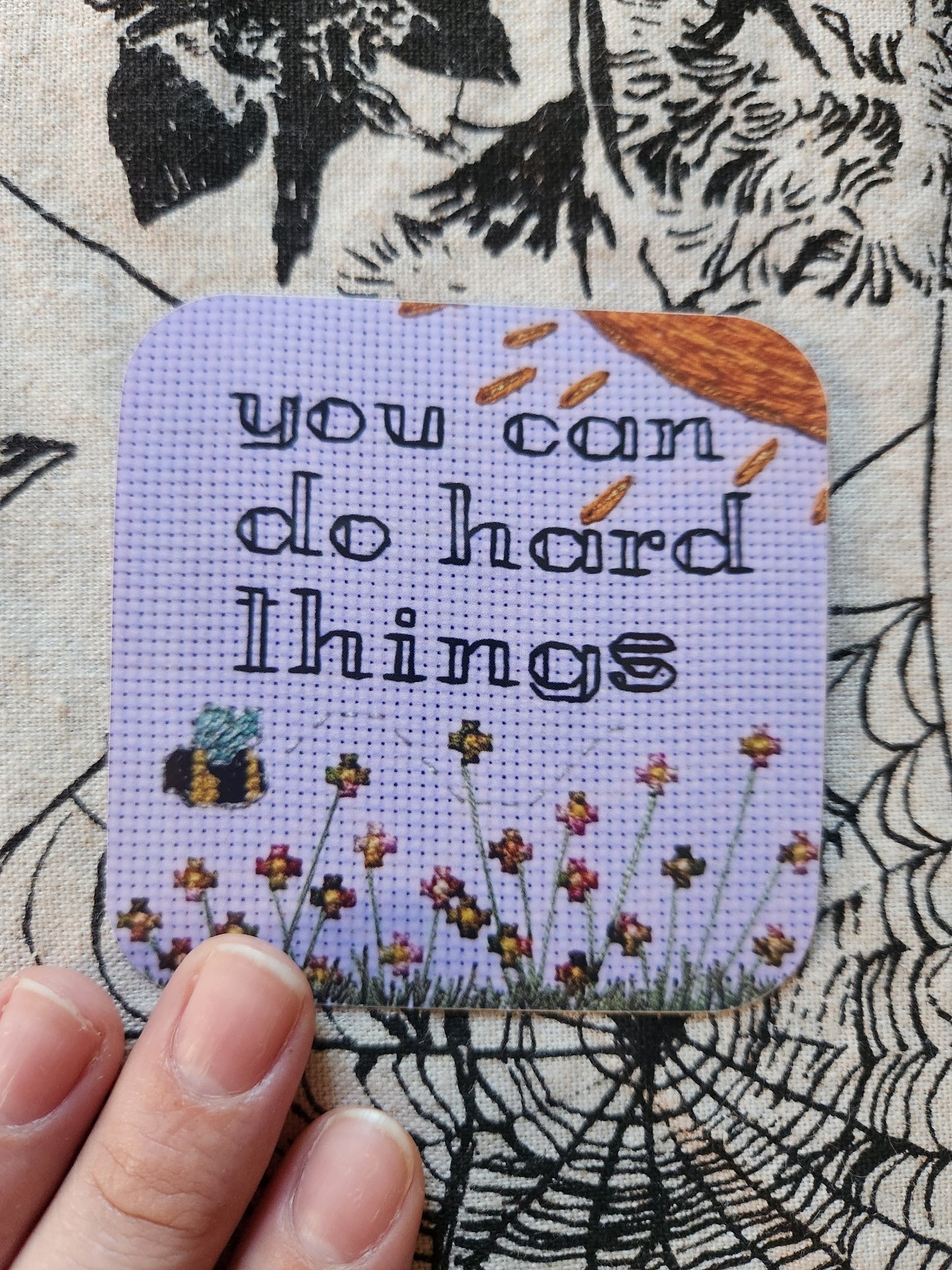 You Can Do Hard Things 3-inch Sticker