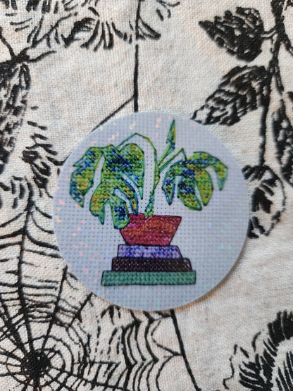 Monstera 2-inch Sticker