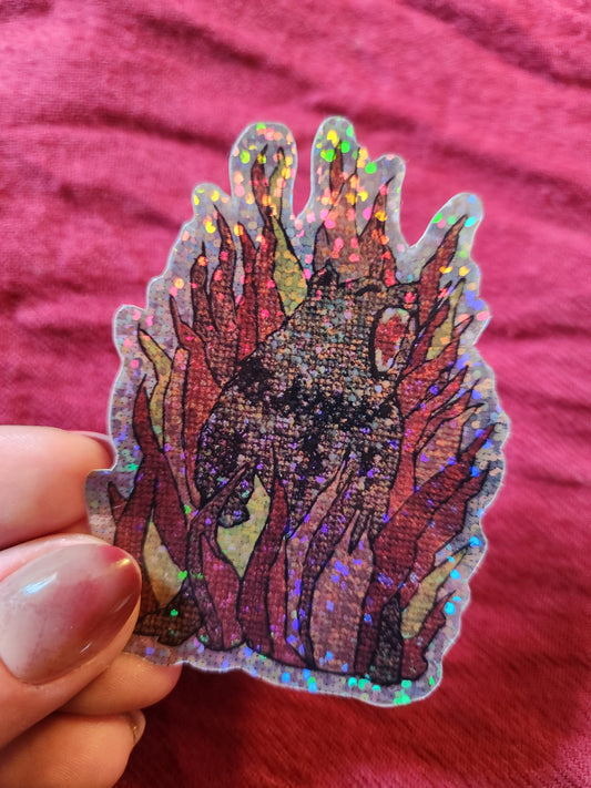 'Midsommar' Bear 3-inch sticker