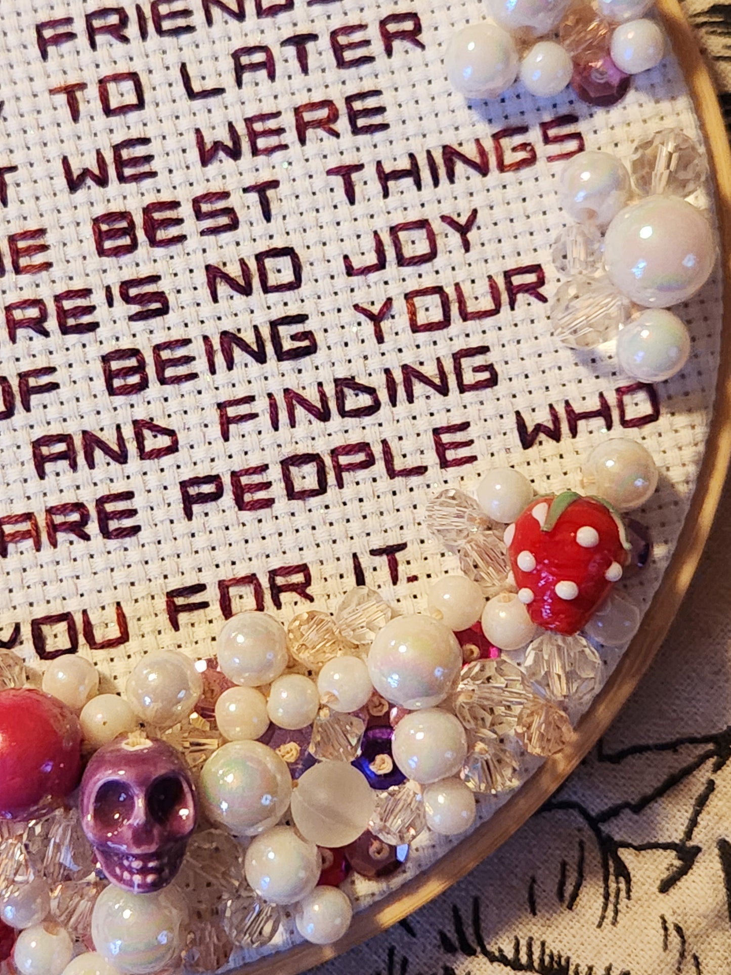 'Strange Self' 6-inch hoop
