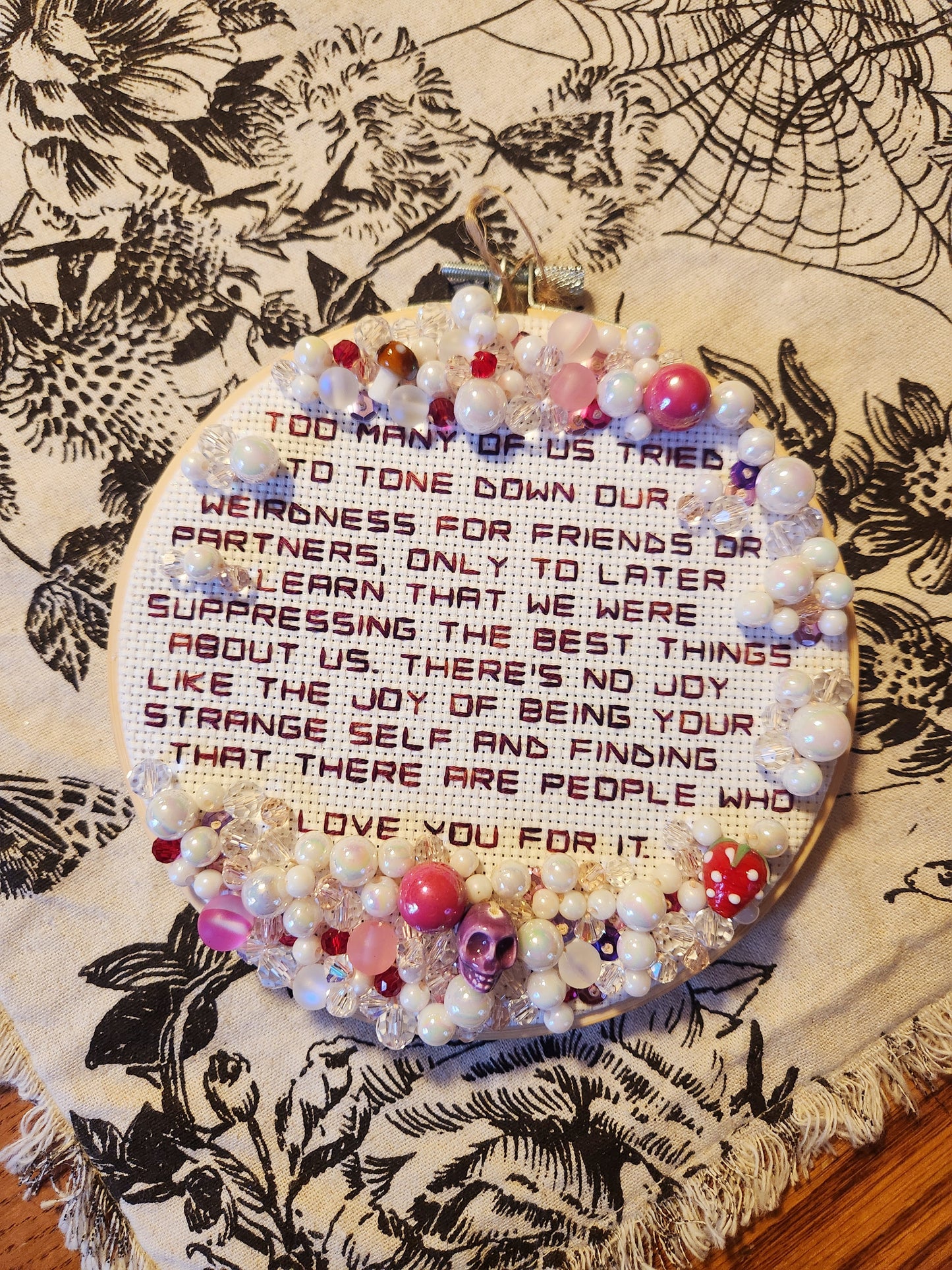 'Strange Self' 6-inch hoop