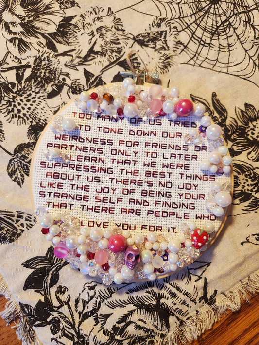 'Strange Self' 6-inch hoop